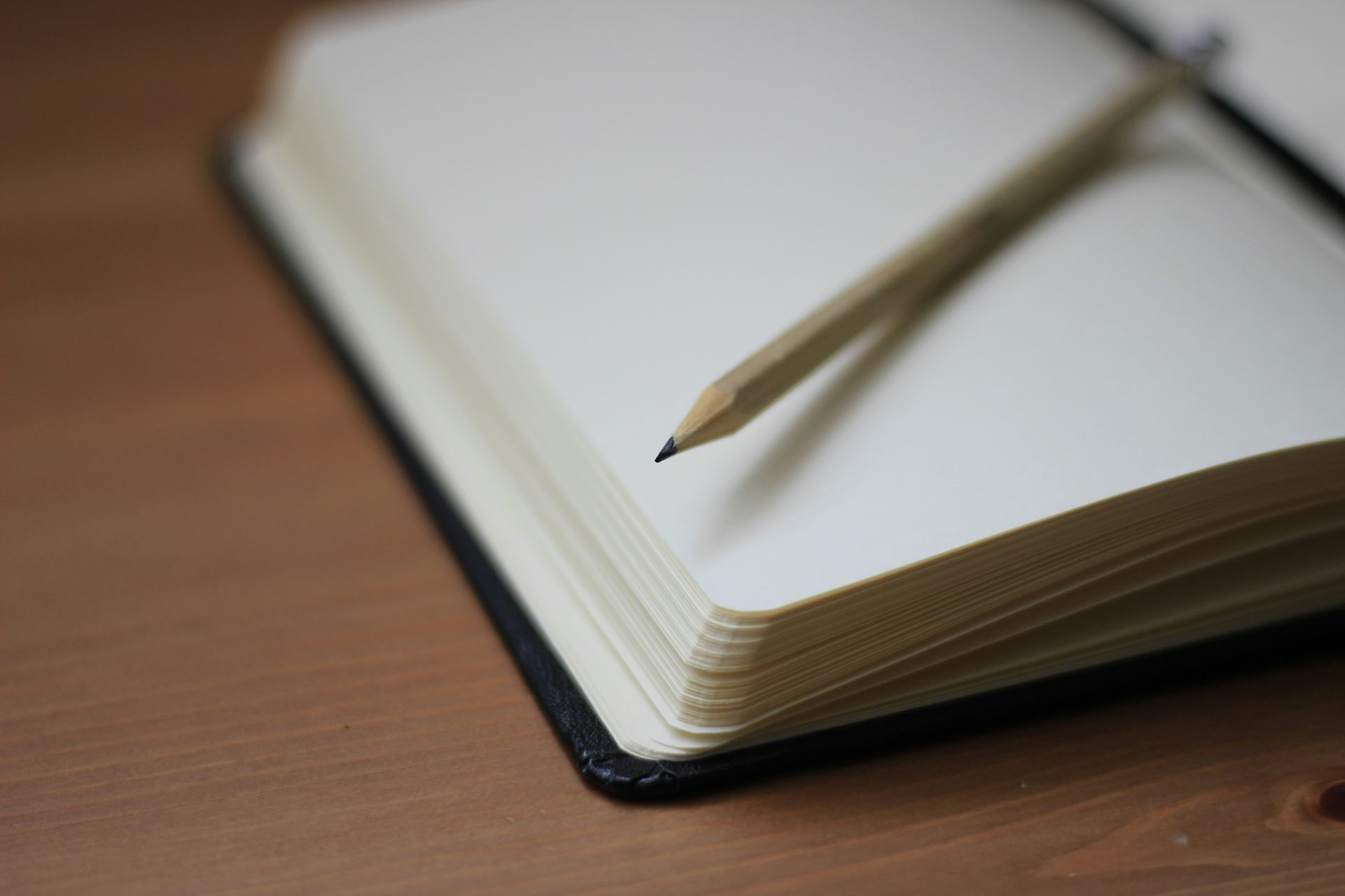 a pen and paper